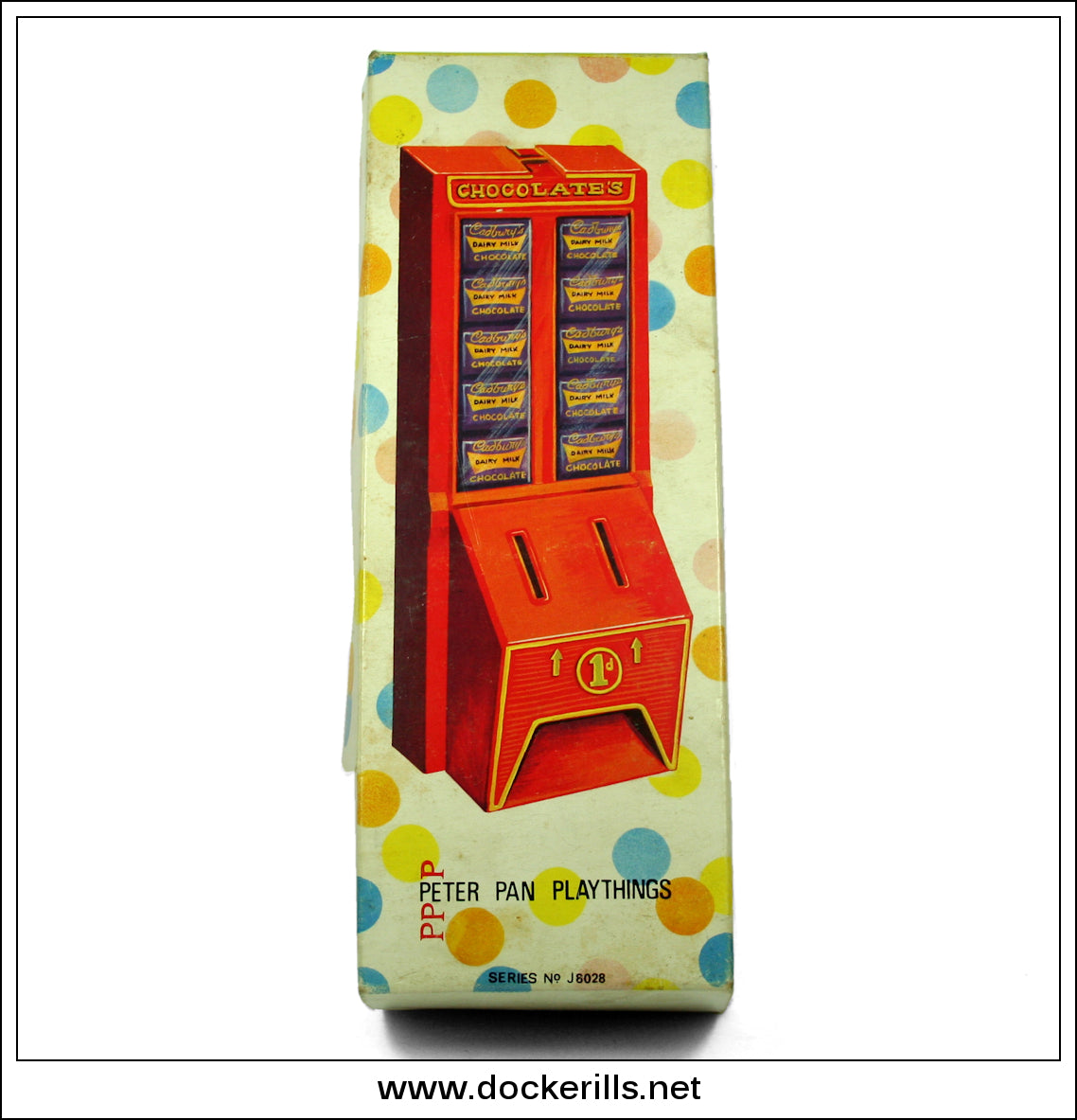 Cadbury's Dairy Milk Miniatures Dispenser Machine - Retro to Go