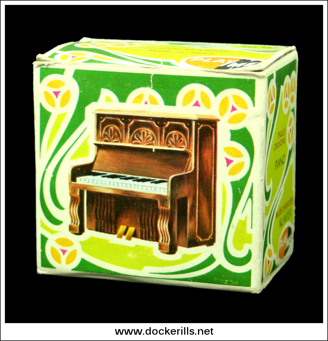 Vintage Play Me Novelty Pencil Sharpener - Piano. Spain. Ref. 969