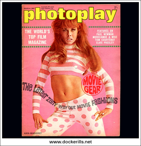 Photoplay Film Magazine, March, 1967, Vol. 18, No. 3. Ann-Margret Cover.