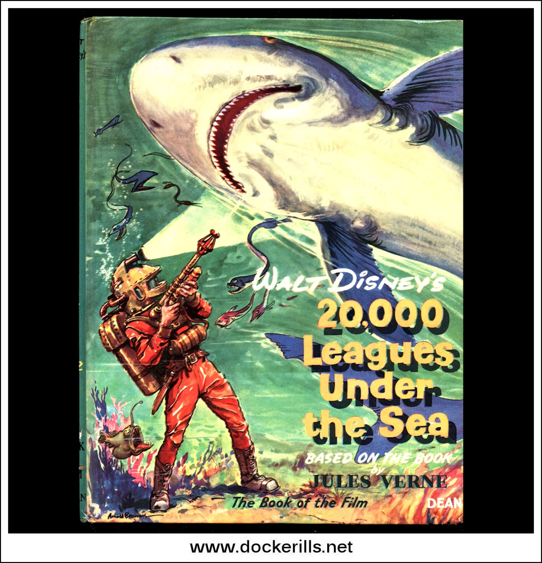 Walt Disney's 20,000 Leagues Under the Sea Film, Book Of The Film, c. 1955.