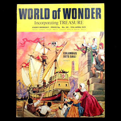 World Of Wonder Magazine, Vintage Educational Magazine For Children, Multiple Listing, Editions Available 1970-75.