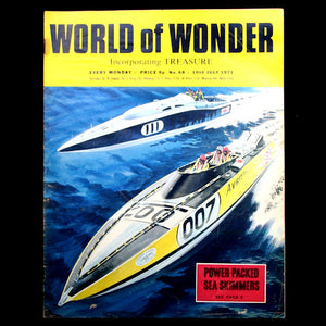 World Of Wonder Magazine, Vintage Educational Magazine For Children, Multiple Listing, Editions Available 1970-75.