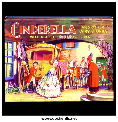 Cinderella And Other Fairy Stories Pop-Up Book, 1960's. Purnell.