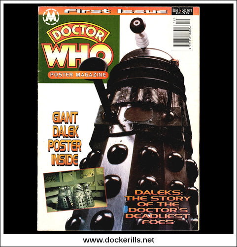 Dr Who Poster Magazine No. 1, December, 1994.