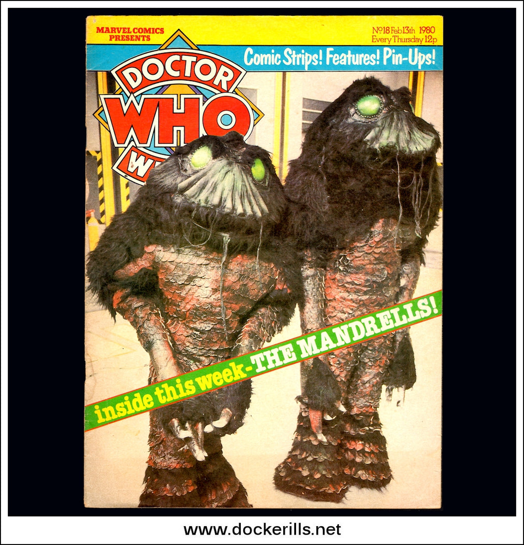 Dr Who Weekly Magazine No.18, 1980.