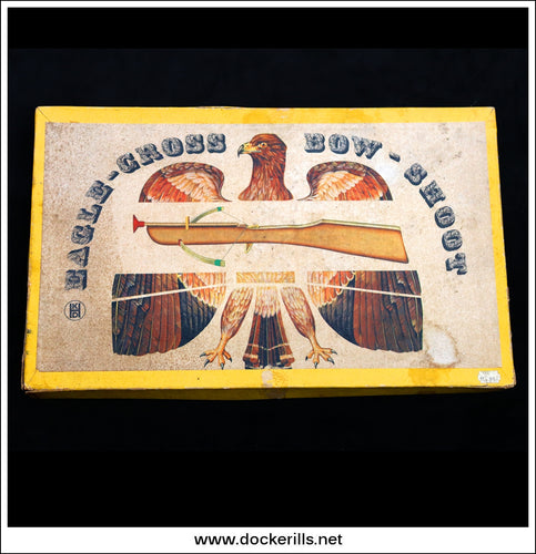 KHD Eagle Cross Bow Shoot, Toy Shooting Game. Box Lid.