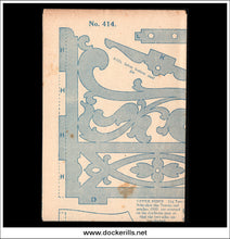 Handicrafts Magazine, Vol. 23, No. 358, January, 1927 Plan.