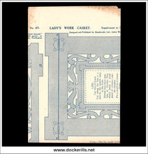 Handicrafts Magazine, Vol. 23, No. 361, April, 1927 plan.