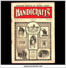 Handicrafts Magazine, Vol. 23, No. 362, May, 1927.