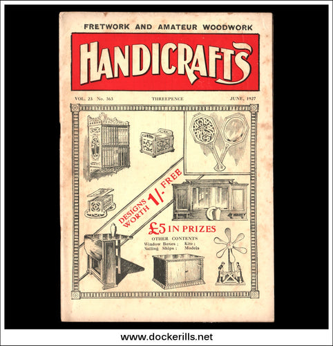 Handicrafts Magazine, Vol. 23, No. 362, May, 1927.