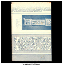 Handicrafts Magazine, Vol. 23, No. 366, September, 1927. With Separate Plan No. 422 Grandfather Clock.