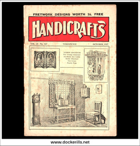 Handicrafts Magazine, Vol. 23, No. 367, October, 1927.