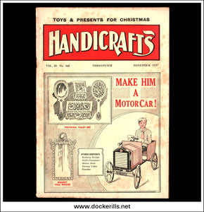 Handicrafts Magazine, Vol. 23, No. 368, November, 1927.