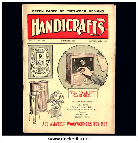 Handicrafts Magazine, Vol. 24, No. 378, September, 1928.