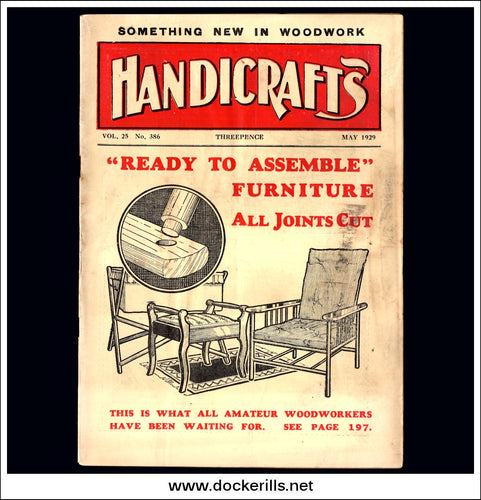 Handicrafts Magazine, Vol. 25, No. 386, May, 1929.