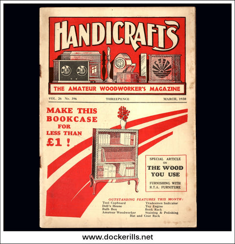 Handicrafts Magazine, Vol. 26, No. 396, March, 1930.