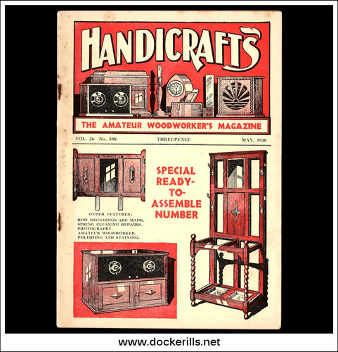 Handicrafts Magazine, Vol. 26, No. 398, May, 1930.
