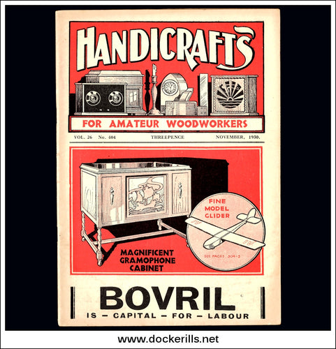 Handicrafts Magazine, Vol. 26, No. 404, November, 1930.