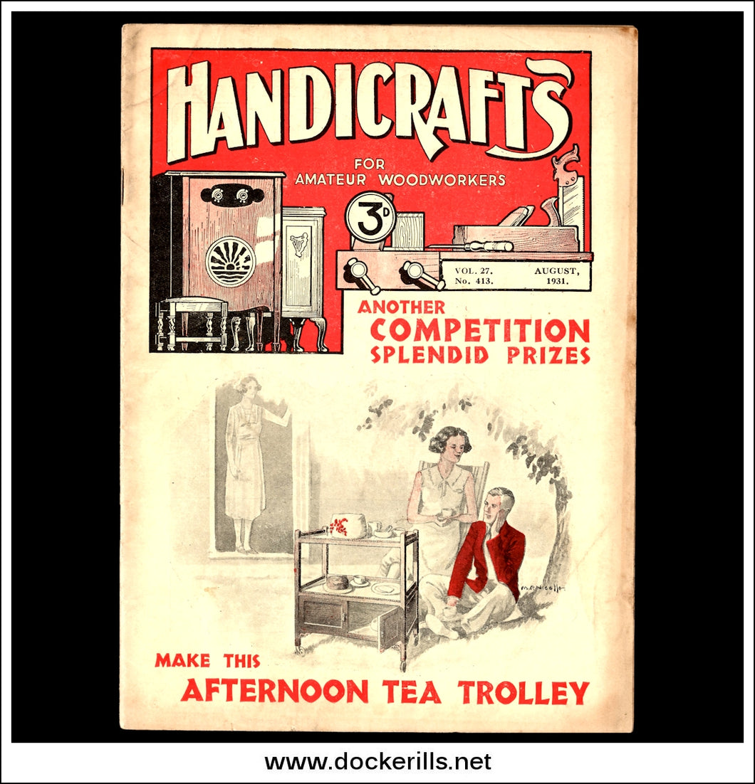 Handicrafts Magazine, Vol. 27, No. 413, August, 1931.