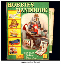 Hobbies Handbook, 1948. Plan For A Model Of The Revenge.