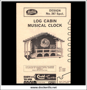 Hobbies Annual, 1965. With Special Plan No. 267 Log Cabin Musical Clock and No. 268 Model Tug 'Plucky'. Plan.