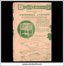 Hobbies Weekly Magazine, Vol. 75, No. 1953, March 25th, 1933. Plan.
