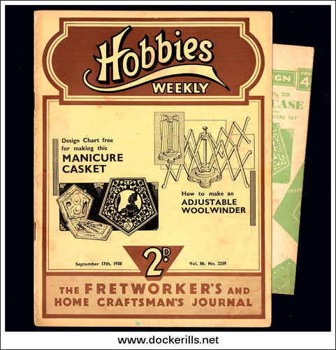 Hobbies Weekly Magazine, Vol. 86, No. 2239, September 17th, 1938 txt.