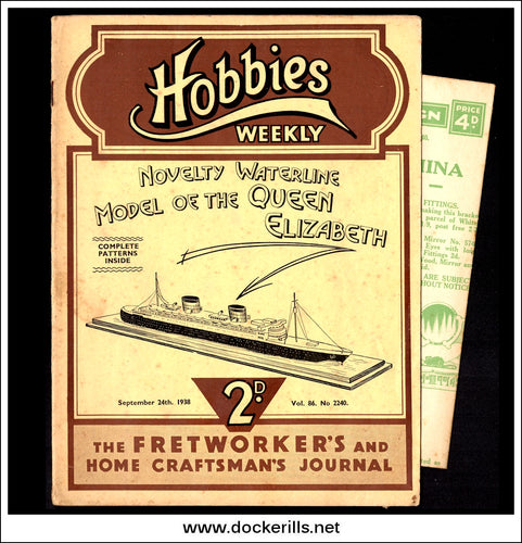 Hobbies Weekly Magazine, Vol. 86, No. 2240, September 24th, 1938 txt.