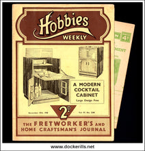 Hobbies Weekly Magazine, Vol. 87, No. 2248, November 19th, 1938 text.