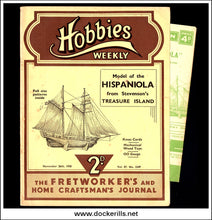Hobbies Weekly Magazine, Vol. 87, No. 2249, November 26th, 1938 text.
