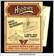 Hobbies Weekly Magazine, Vol. 87, No. 2255, January 7th, 1939 text.