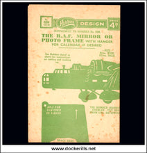 Hobbies Weekly Magazine, Vol. 89, No. 2298, November 4th, 1939 plan.