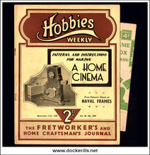 Hobbies Weekly Magazine, Vol. 89, No. 229, November 11th, 1939 Text.