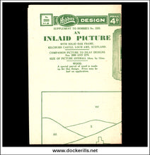 Hobbies Weekly Magazine, Vol. 90, No. 2333, July 6th, 1940. Plan For An Inlaid Picture. Plan.