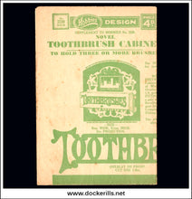 Hobbies Weekly Magazine, Vol. 87, No. 2238, September 10th, 1938 plan.