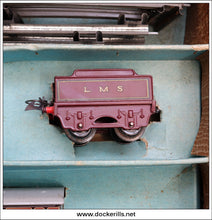 Meccano, Hornby Trains 'O' Gauge LMS Passenger Train Set, Tender.