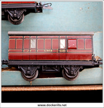 Meccano, Hornby Trains 'O' Gauge LMS Passenger Train Set, Brake Van.