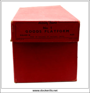 Hornby Trains 'O' Gauge No. 1 Goods Platform / Depot, A255, Meccano. Box A
