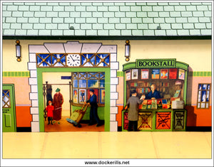 Hornby Trains 'O' Gauge No. 3 Station, A260, Meccano. Front Detail.