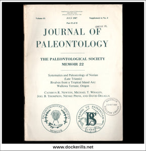 Systematics And Paleoecology Of Norian (Late Triassic) Bivalves From A Tropical Island Arc: Wallowa Terrane, Oregon by R. Cathryn et al.