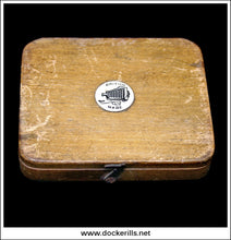 Klito Magnifiers. Vintage Portrait Lenses In Original Woodedn Box. Leviathan, London 1.