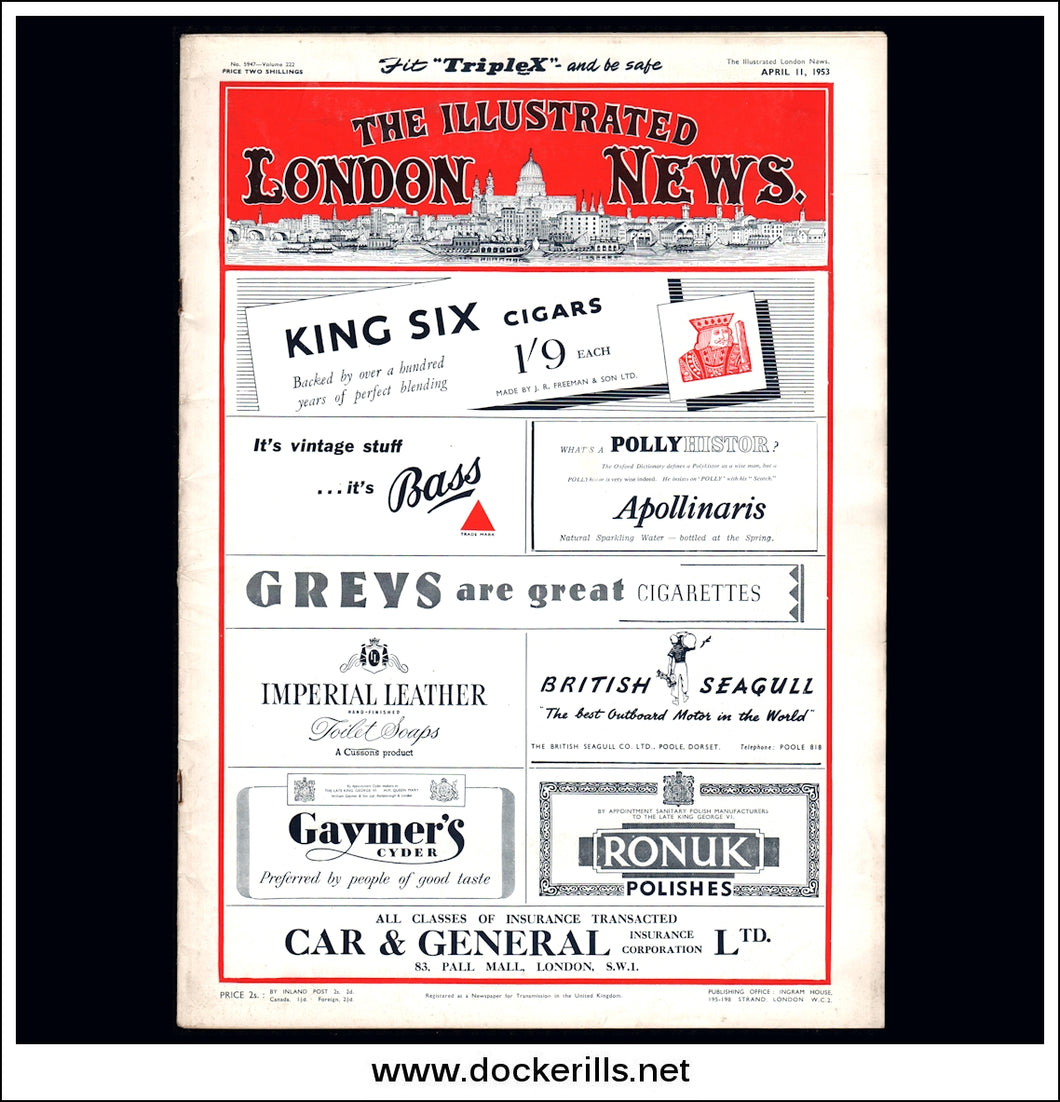 London Illustrated New Magazine, April 11th, 1953.