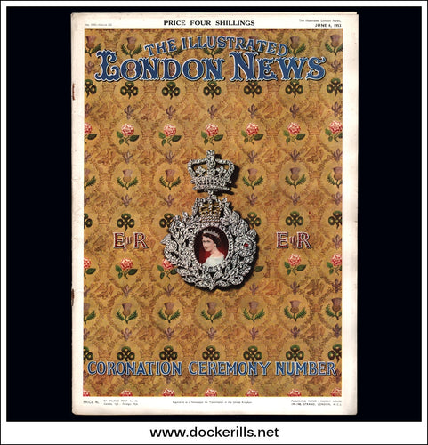Illustrated  London News Magazine, June 6th, 1953. Coronation Ceremony Number.