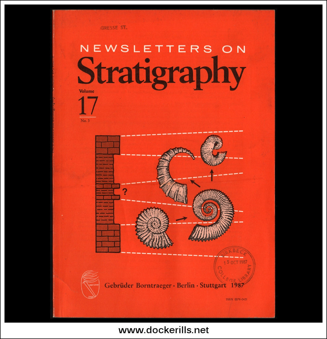 Newsletter On Stratigraphy Volume 17, Number 3.