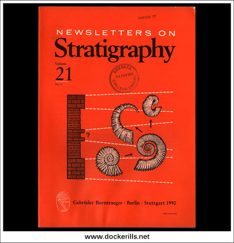 Newsletter On Stratigraphy Volume 21, Number 2.