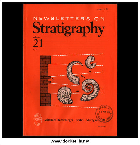 Newsletter On Stratigraphy Volume 21, Number 3.