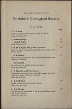 Proceedings of the Yorkshire Geological Society, Vol. 36, Part 1, 1967. Contents.