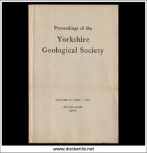 Proceedings of the Yorkshire Geological Society, Vol. 39, Part 1, 1972.