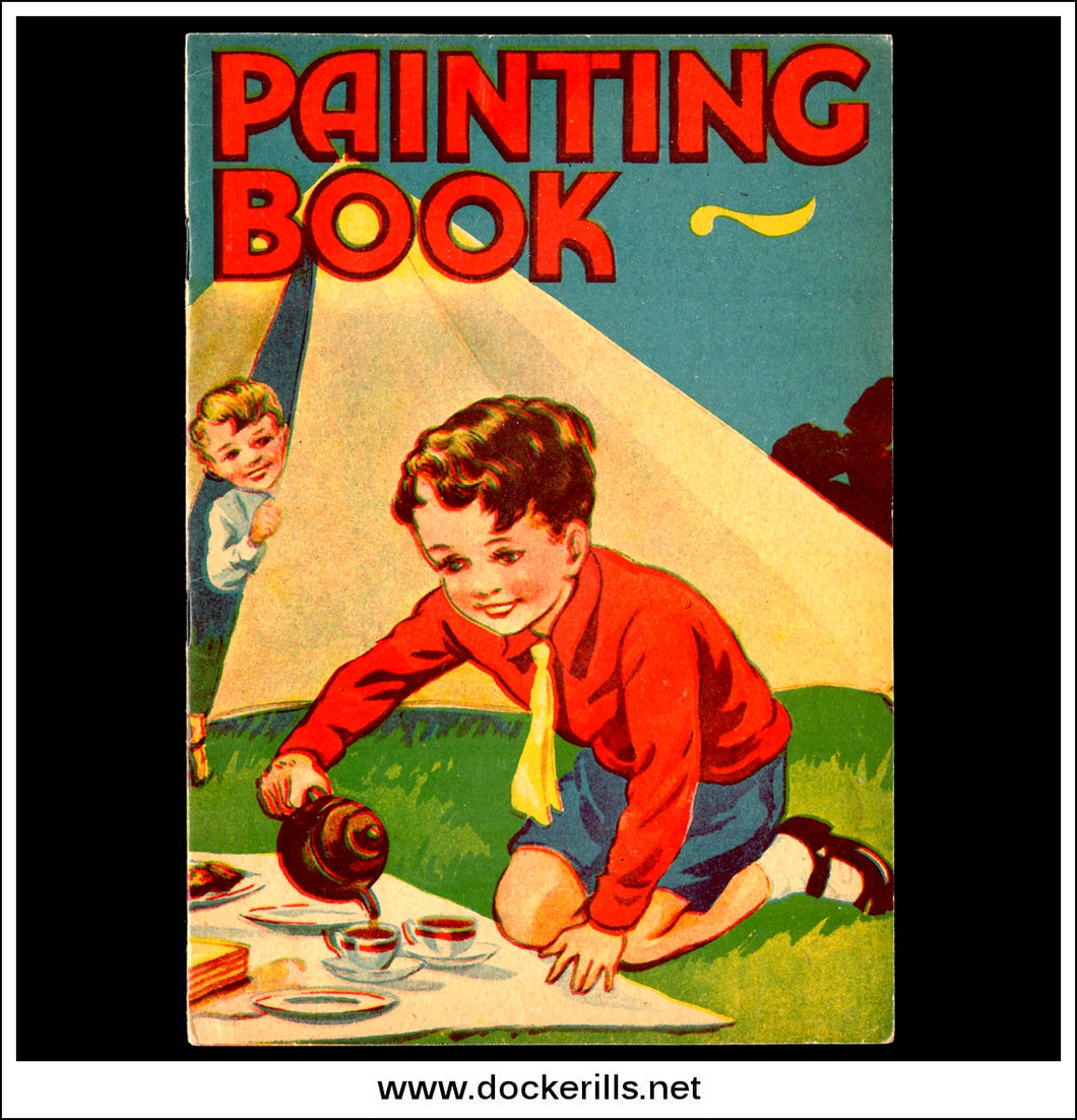 Painting Book. Painting Book Series No. 65. Walker Toy Book, Renwick Of Otley.