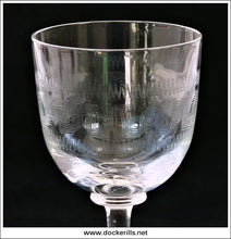 Set of Four Vintage / Antique Wine Glasses. B